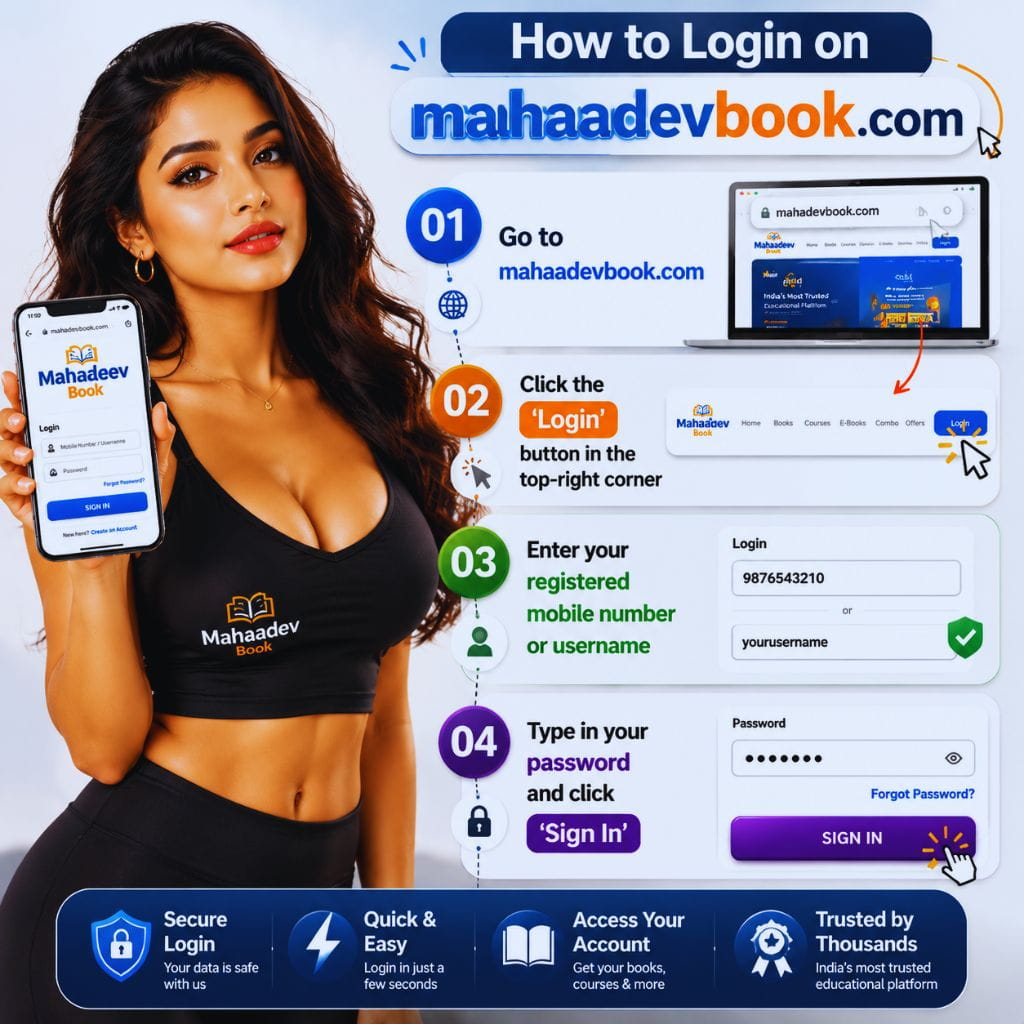 Login process maahaadev ID