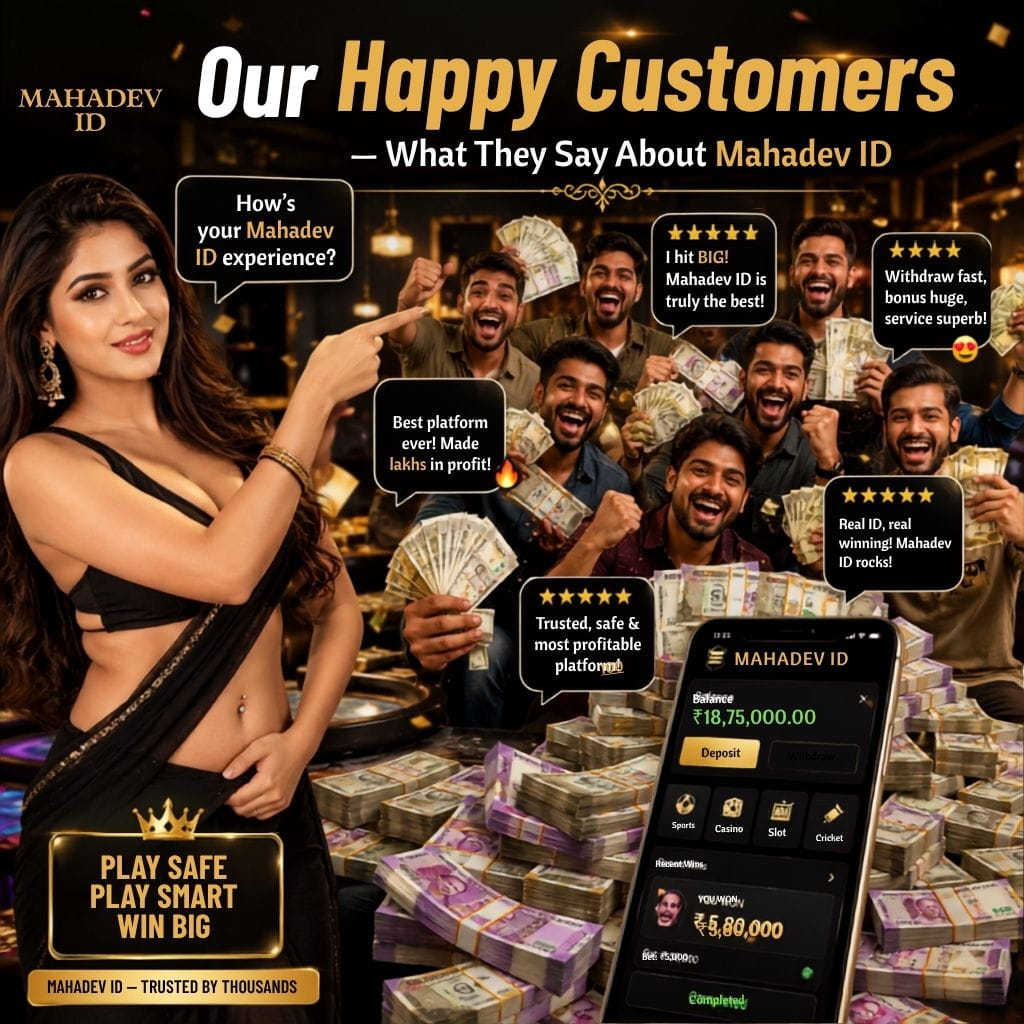 Mahadev ID Our Happy Customer