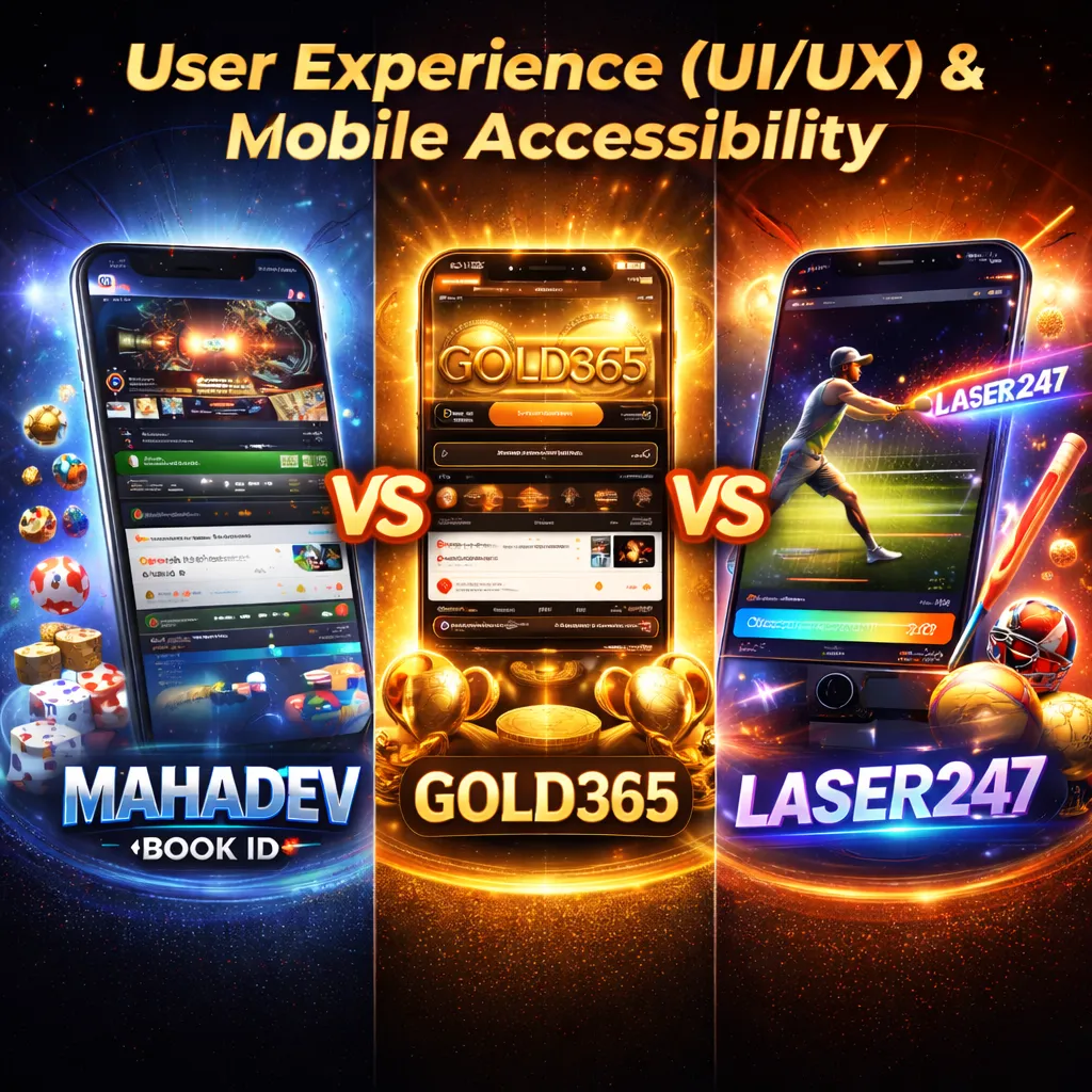 Mahadev book ID VS Gold365 vs Laser247